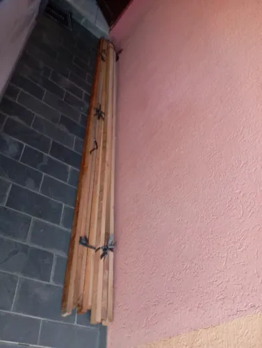 Ripão de eucalipto 3 MTS 9 peças novo nunca usado