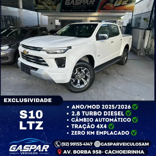 GM S10 LTZ TURBO DIESEL 4X4 AUTOMÁTICO 0KM 2026