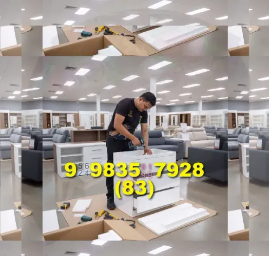 Montador de Móveis: montagem+desmontagem+reparos em móveis para você!