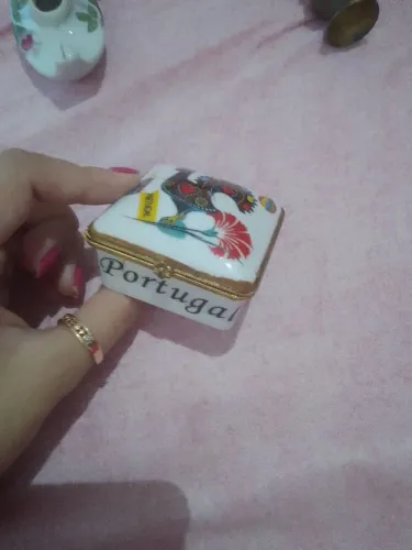 Caixinha de Porcelana (Galo de Barcelos)