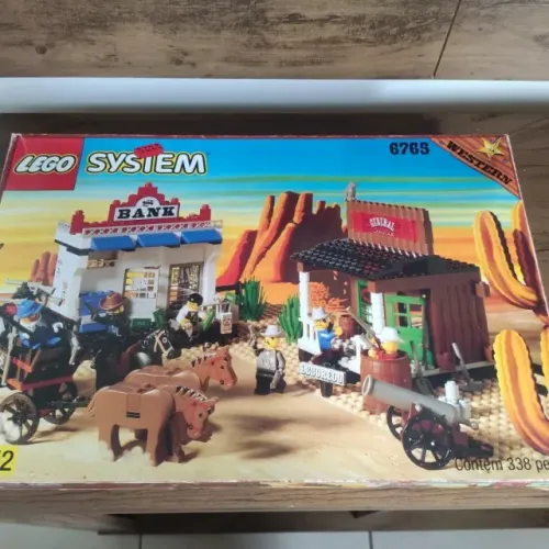 lego western 6765 (vintage) Completo com Caixa e Manual