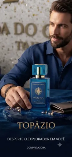 Perfume Topázio Masculino/Elegância e Presença Marcante