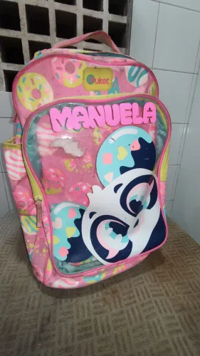 Bolsa escolar PUKET usada. Leia a descrição.