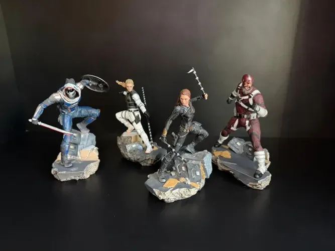 DIORAMA Viuva Negra Iron Studios 1/10