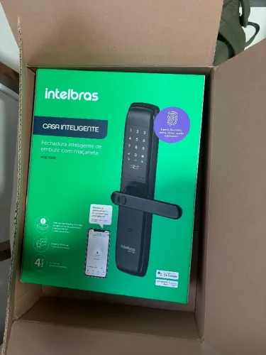 Fechadura digital Intelbras MFD 7000