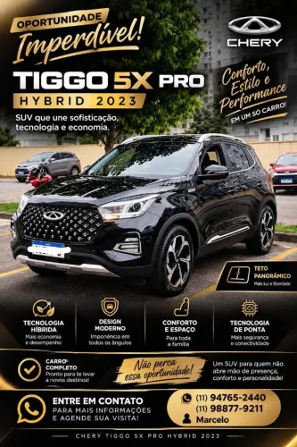 Chery Tiggo 5X Pro 1.5 Turbo Híbrido 2023