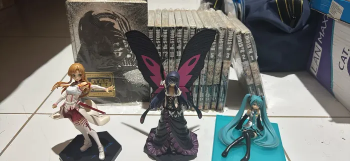 Actions Figures Asuna, Kuroyukihime e Miku