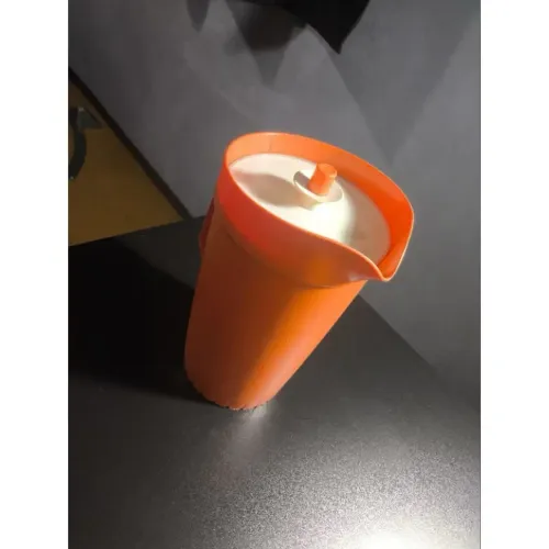 Jarra Tupperware Laranja com Tampa Branca | Vintage | Déc. 70/80 | Excelente conservação