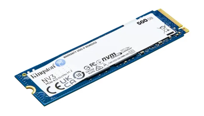 SSD Kingston NV3 500GB M.2 2280 NVMe Gen4