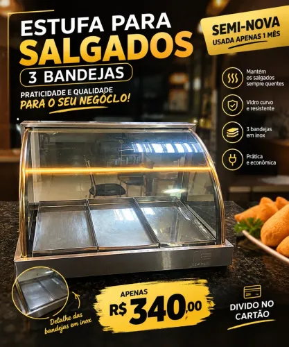 Estufa salgados