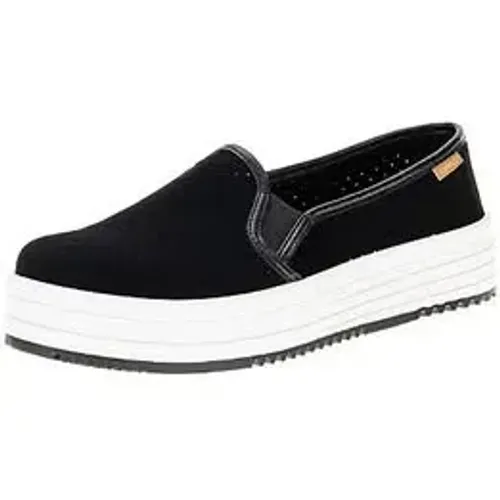 Tênis Feminino Slip On Preto/Nobuck Moleca - Tamanho 35,36,37,38 ou 39