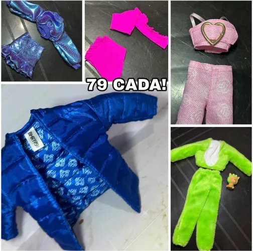 Fashion pack roupas boneca barbie CADA BMR, Cutie reveal, deluxe style #2 #12