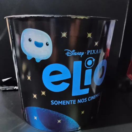 Balde de pipoca coleção Disney Hélio