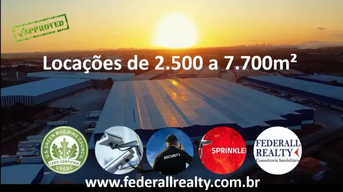 Aluguel de galpão com 2.587m² Parque Industrial - Viana - ES