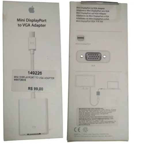 Apple Cabo Adaptador Mini Displayport Para Vga (original)