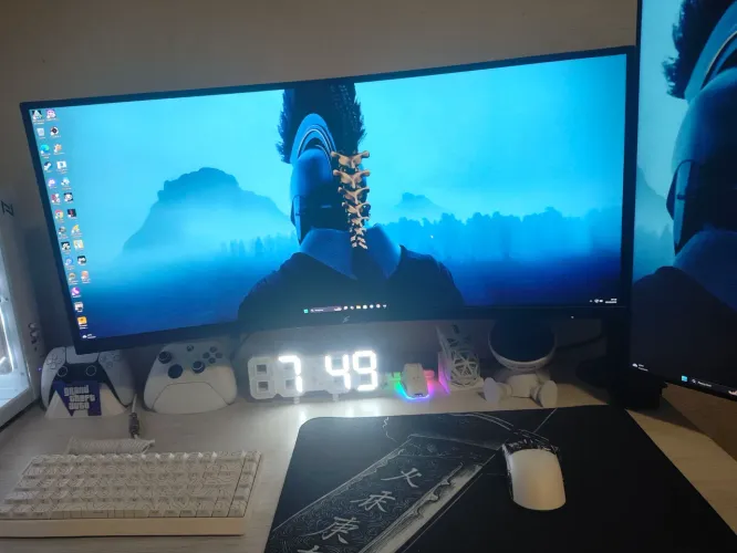 Monitor gamer, ultrawide, 34 Pol, QUADHD, 180HZ