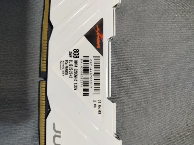 Memória ddr4 juhor 3200Mhz chip Samsung