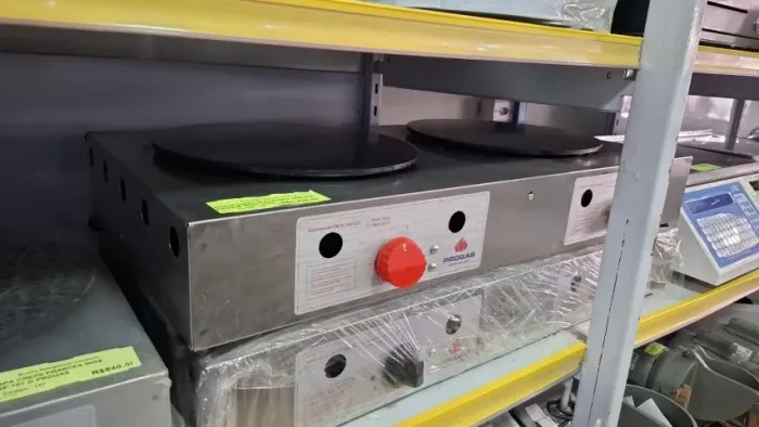 CHAPA CREPE DUPLO INOX RE GAS PROGÁS - novo