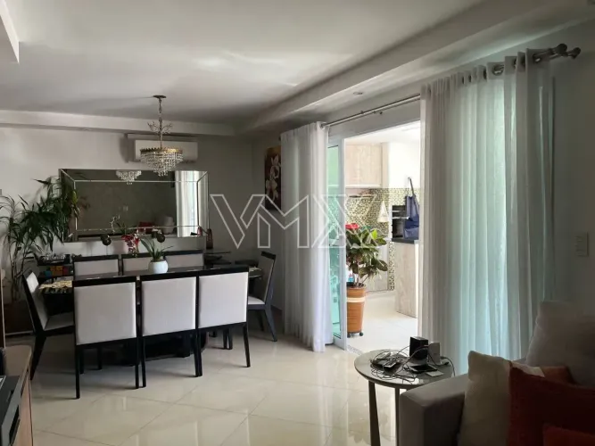 Apartamento de 131m² à venda em Santana, 3 suítes, varanda gourmet, ar condicionado e 4 va