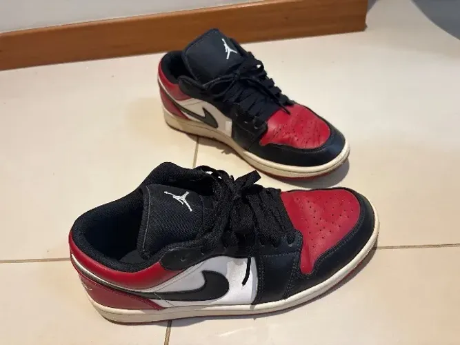 Tenis jordan 1 low bred toe original
