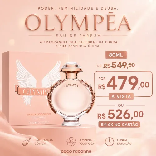 PROMOÇÃO! Olympea Eau de Parfum 80ml - com Selo Adipec