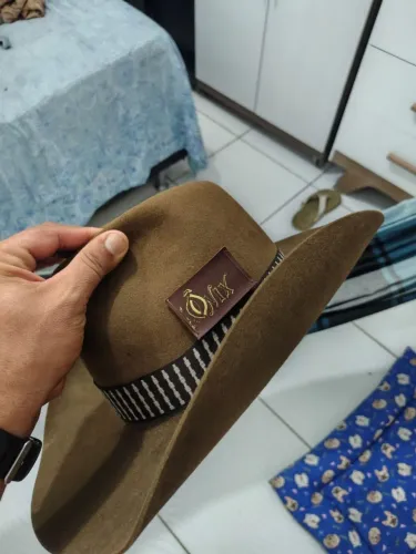 Chapéu Ramenzoni Original 100% Pêlo De Lebre - Tamanho 57 (Impecável)