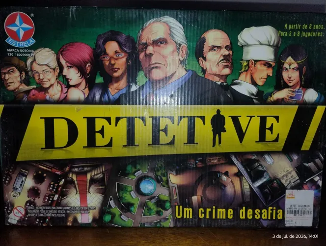 Jogo de Tabuleiro - Detetive