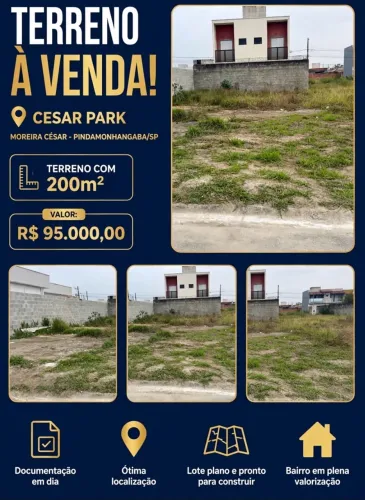 Vendo terreno no César Park