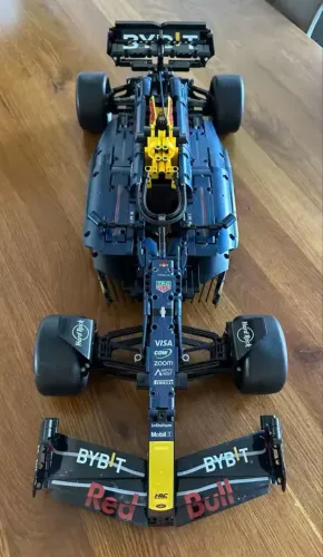 Fórmula 1 Lego Ferrari e red bull pronto para montar
