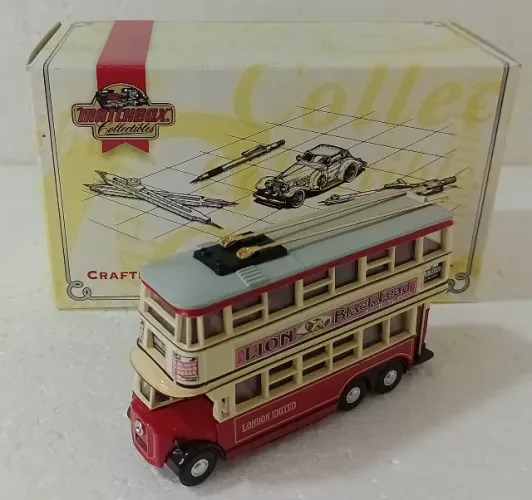 Matchbox Yesteryear - Diddler Trolley Bus YET-03