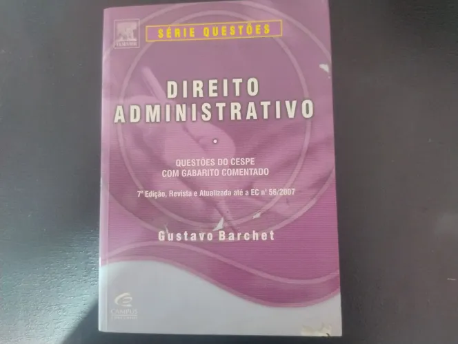 Livro de direito para concurso administrativo