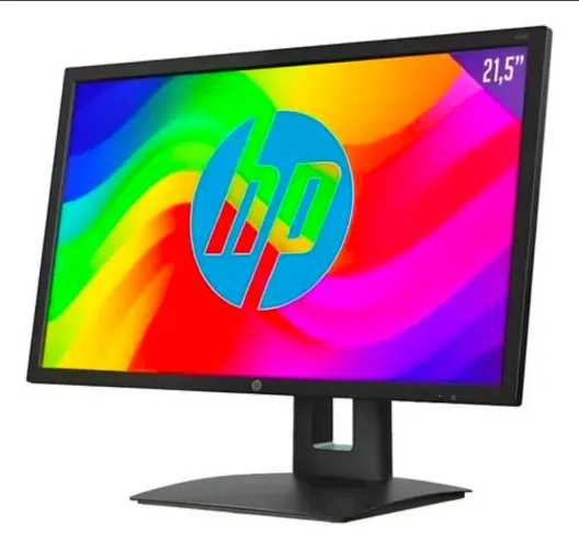 Monitor HP V22b 21,5" Full HD IPS Ajuste de Altura Pivot Rotação Excelente Estado
