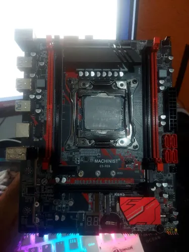 Placa mãe Machinist E5-RS9 + Intel Xeon (R) E5-2670v3