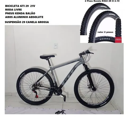 Bicicleta 29 Quadro gti Gta. nova