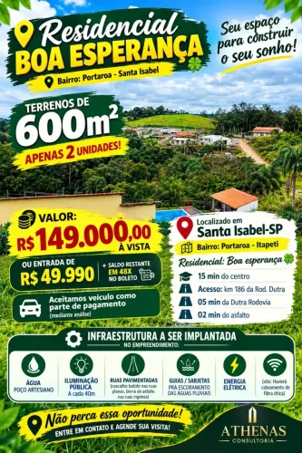 TERRENO IDEAL PARA CONSTRUIR SEU SONHO