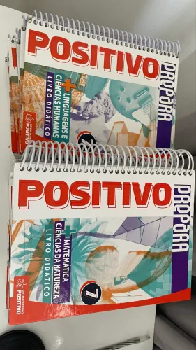 Apostilas Positivo Pré-Vestibular/ENEM Completo - Bom Estado