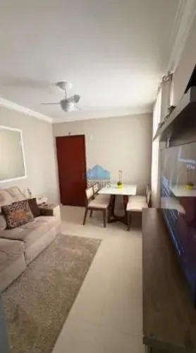 APARTAMENTO À VENDA NO JD. PAULCEIA COM 56M², 02 QUARTOS, 01 VAGA DE GARGEM