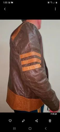 Jaqueta de couro