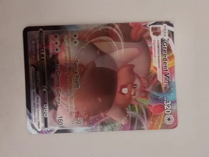 Carta de pokémon VMAX
