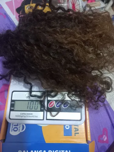 Cabelo humano com aa pontas mel
