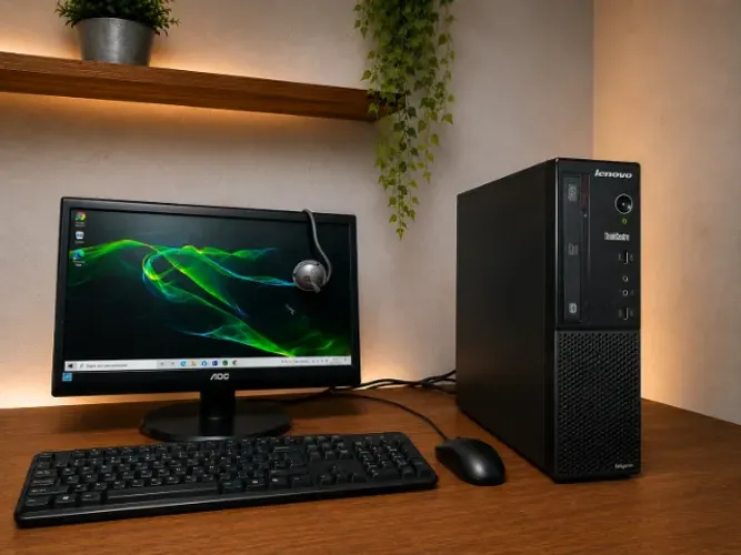 Computador Completo Core i7 + SSD 240GB + Monitor 19" | Pronto para Usar