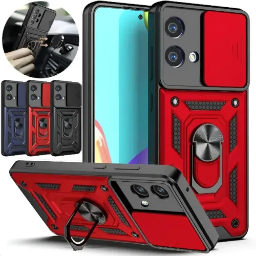 Capinha Armadura vermelha Moto G84 + 5 Peliculas 3D full