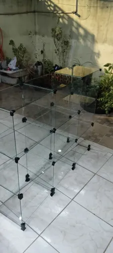 Balcão de vidro