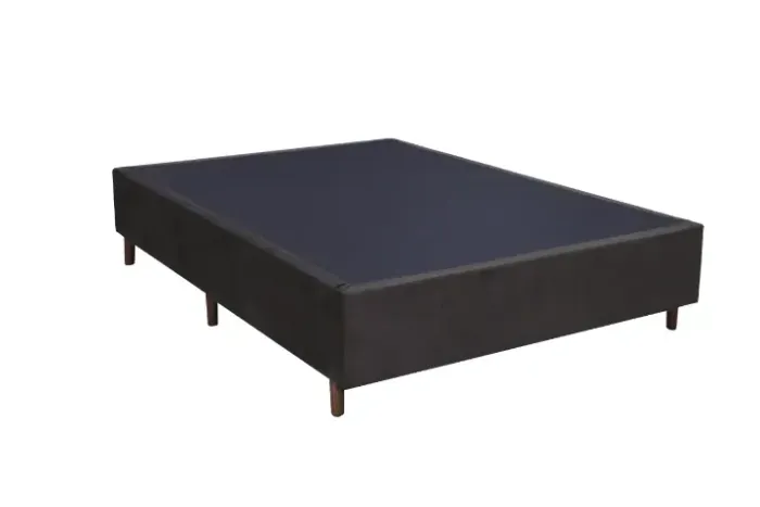 Base Box Casal Blindada Preta - Entrega Rápida!