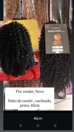 Cabelo pra coque