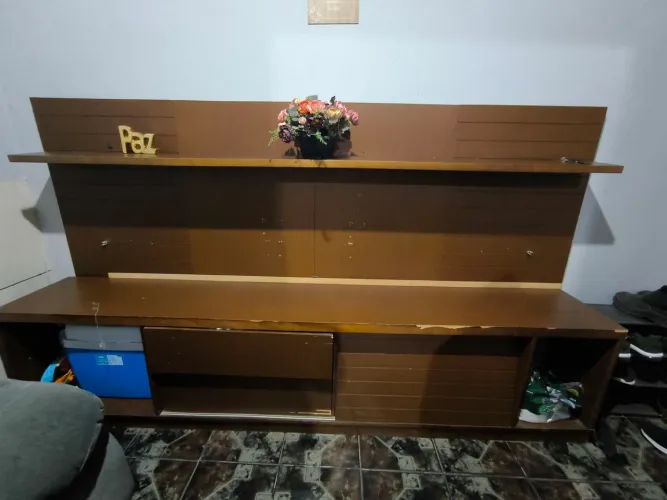 Painel de Tv + Rack - semi-novo e barato 