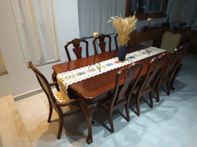 Mesa de Jantar Rústica 