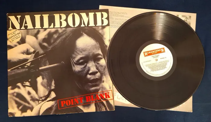 Nailbomb - Lp Point Blank, Edição Original 1994 - Sepultura, Ratos de Porão 