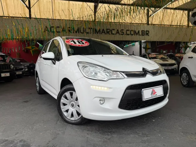 Citroen C3 Attraction 1.6 Flex 16V 5P Aut. 2018