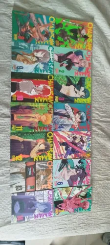 Mangás Chainsaw Man (volumes 1-14)